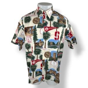 Reyn Spooner Stanford University Button Up Shirt Men’s
Vintage-inspired Sz L